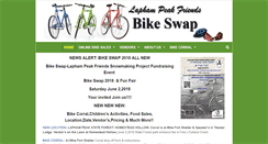 Desktop Screenshot of bikeswap-laphampeakfriends.org